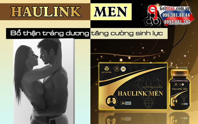 giới thiệu sản phẩm haulink men