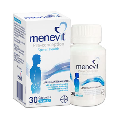 Menevit - Giúp tăng chất lượng tinh trùng an toàn & hiệu quả