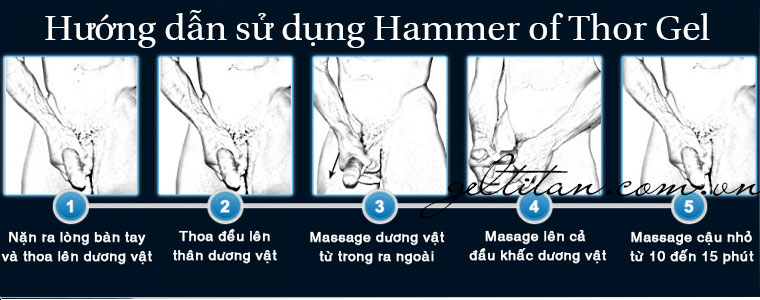 Cách sử dụng Hammer of Thor Gel