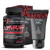 Combo khuyến mãi Vipmax-ra và gel titan nga
