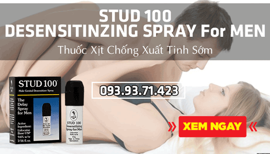 Stud 100 Desensitingzing Spray For Men