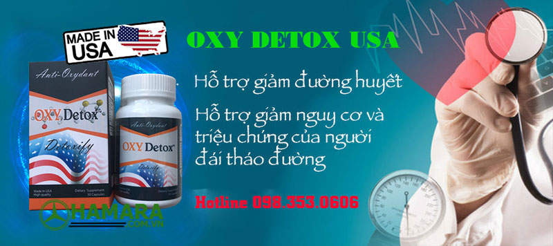 đối tượng dùng Oxy Detox