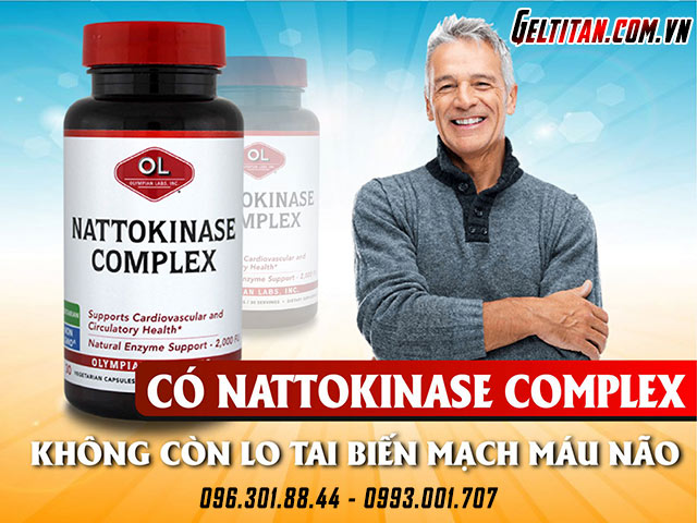 giới thiệu sản phẩm nattokinase complex