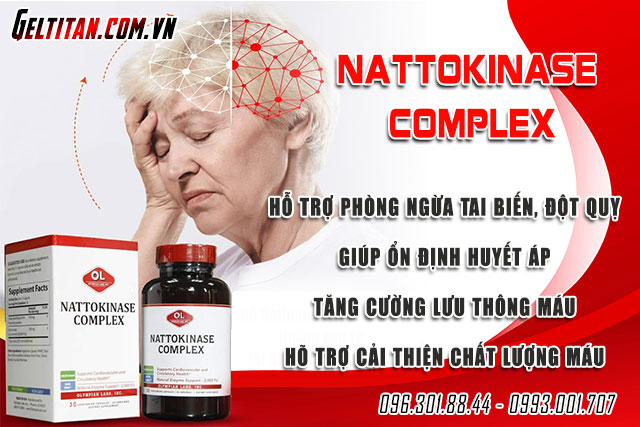 công dụng  nattokinase complex
