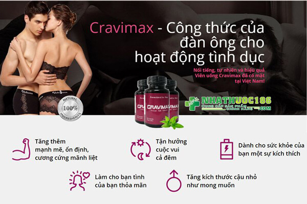 ưu điểm của sản phẩm cravimax