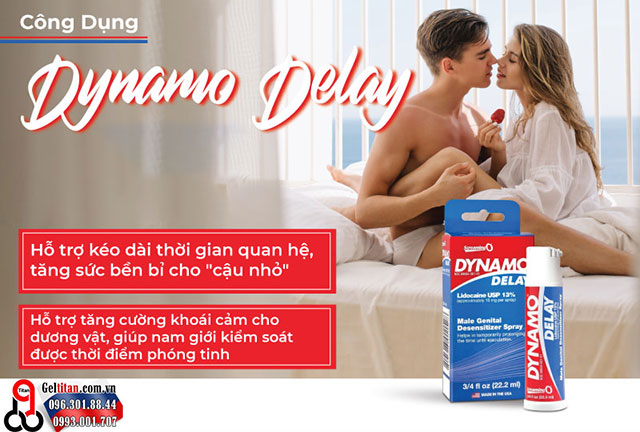 công dụng sản phẩm dynamo delay spray