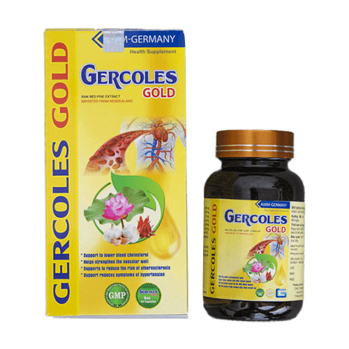 Gercoles Gold - Hỗ trợ ổn định và điều hoà huyết áp