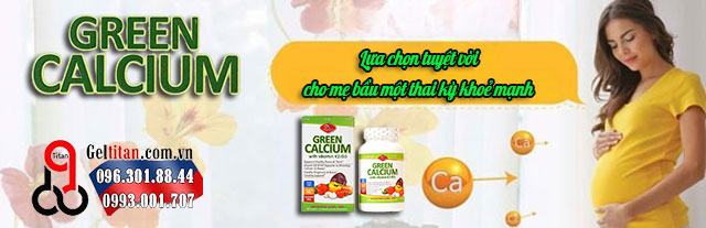 giới thiệu sản phẩm green calcium