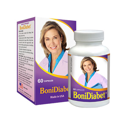 BoniDiabet - Hỗ trợ điều trị bệnh tiểu đường, cân bằng đường huyết