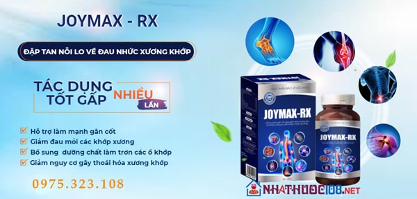 Joymax Rx là gì, có bán ở các hiệu thuốc không, nơi mua chính hãng?