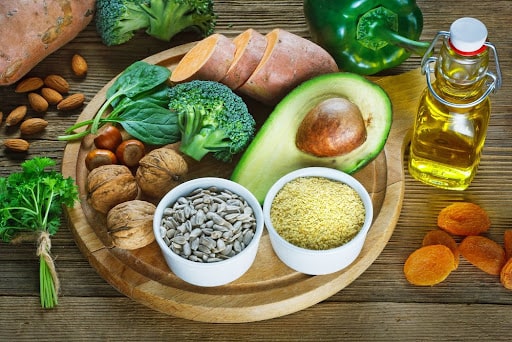 thực phẩm cung cấp vitamin e