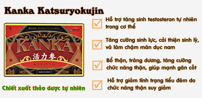 kanka katsuryokujin công dụng