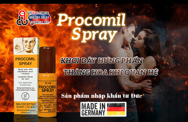 Giới thiệu sản phẩm Procomil Spray